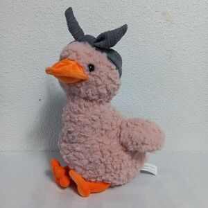 Pink Fluffy Spring Chick Wearing Scarf Headband Super Soft Walmart Easter Toy